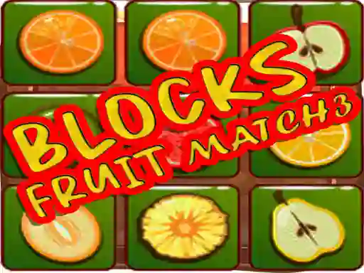 Spel Blocks Fruit Match3 på nätet