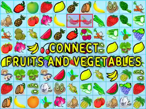 Spel Connect Fruits and Vegetables på nätet