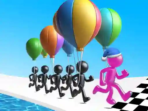 Spel Ballon Race 3D på nätet