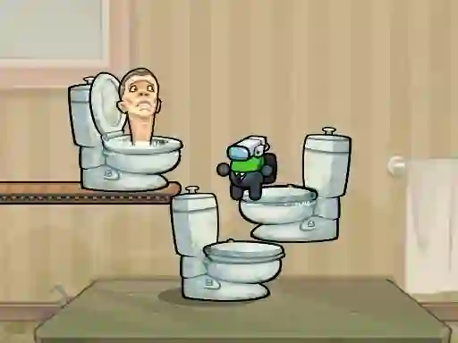 Spel Impostor Jump Skibidi Toilet på nätet