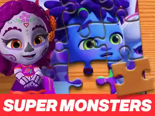 Spel Super Monsters Jigsaw Puzzle på nätet