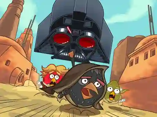 Spel Angry Birds Star Wars Coloring på nätet