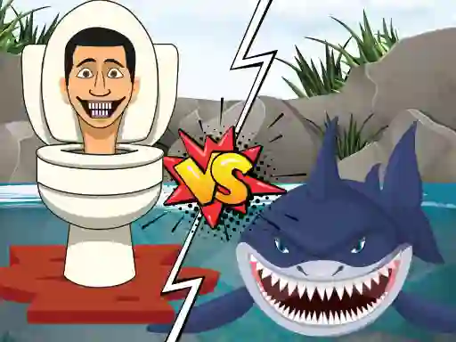 Spel Hungry Shark Vs Skibidi på nätet