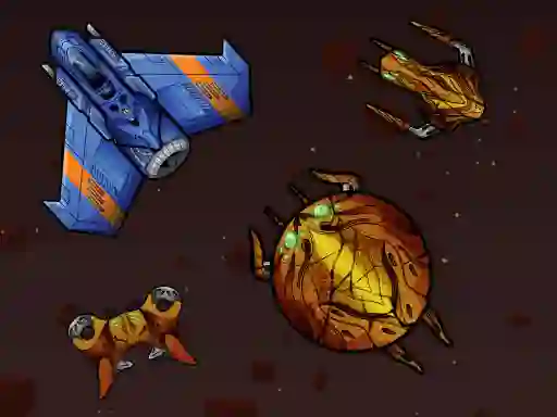 Spel UFO Attack på nätet
