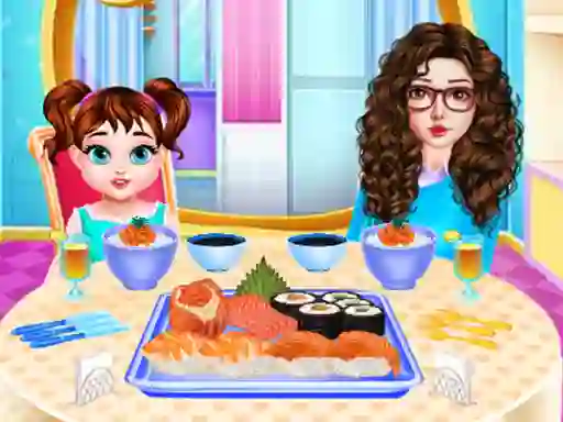 Spel Baby Taylor Sushi Cooking på nätet