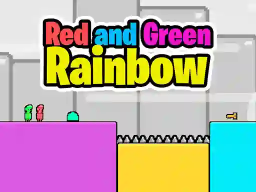 Spel Red and Green Rainbow på nätet