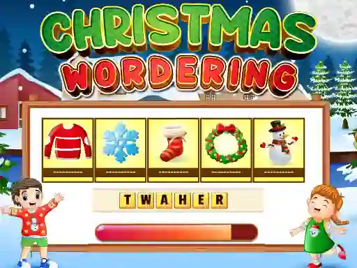 Spel Xmas wordering på nätet