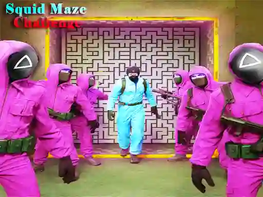 Spel Squid Maze Challenge på nätet