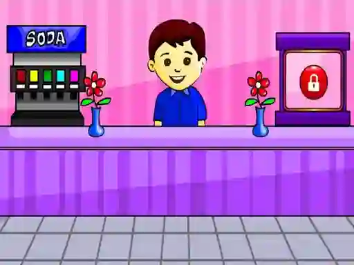 Spel Soda Shop Escape på nätet