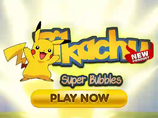 Spel Pikachu Super Bubbles på nätet