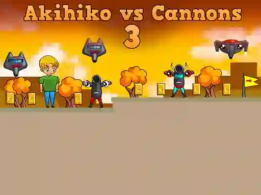 Spel Akihiko vs Cannons 3 på nätet