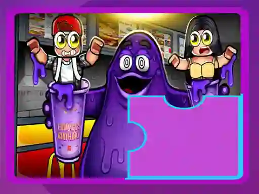 Spel Grimace Shake Puzzle på nätet
