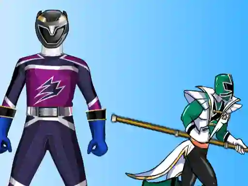 Spel Power Rangers Dressup på nätet