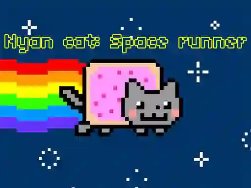 Spel Nyan Cat: Space runner på nätet