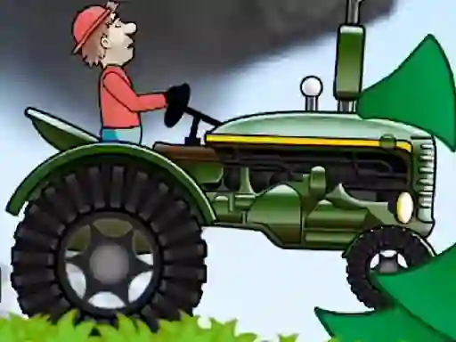Spel Tractor Driving Hill Climb 2D på nätet