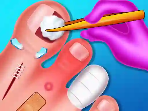 Spel Funny Nail Doctor på nätet