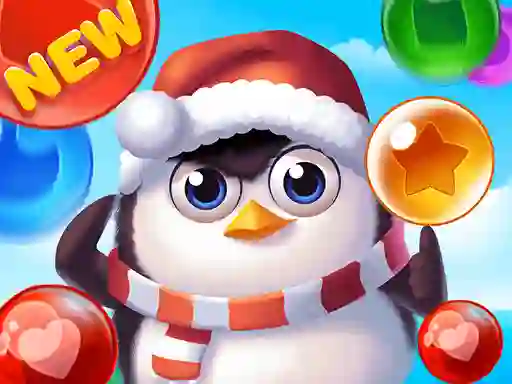 Spel Bubble Penguins på nätet