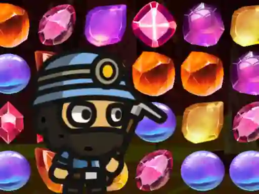 Spel GemMine Match 3 på nätet