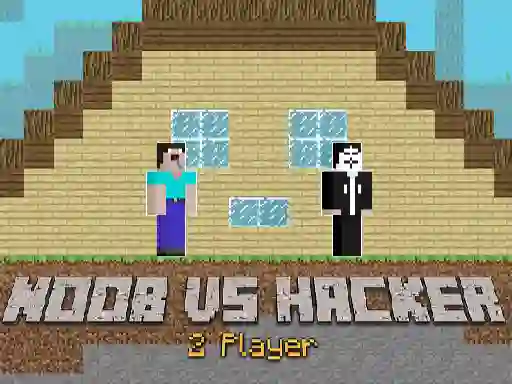 Spel Noob vs Hacker 2 Player på nätet