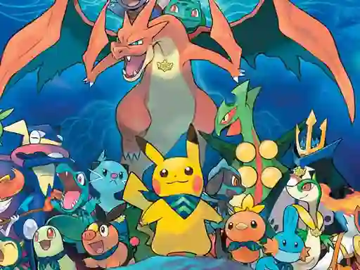 Spel Pokemon Memory på nätet