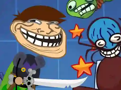 Spel TrollFace Jigsaw på nätet