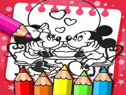 Spel Mickey Mouse Coloring Book på nätet
