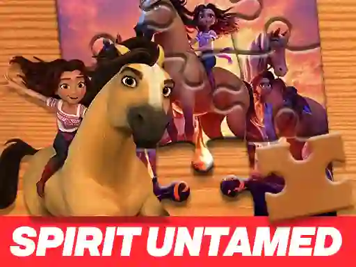 Spel Spirit Untamed Jigsaw Puzzle på nätet
