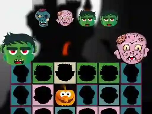 Spel Halloween Scarry Heads på nätet
