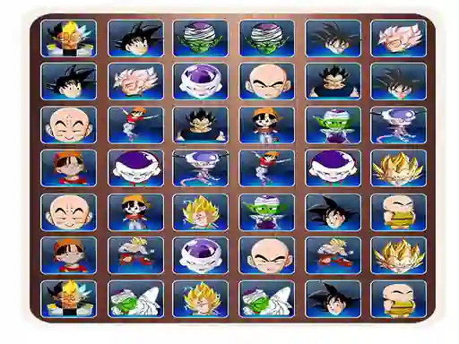Spel ?Find The Dragon Ball Z Face på nätet