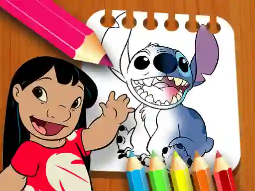 Spel Lilo and Stitch Coloring Book på nätet