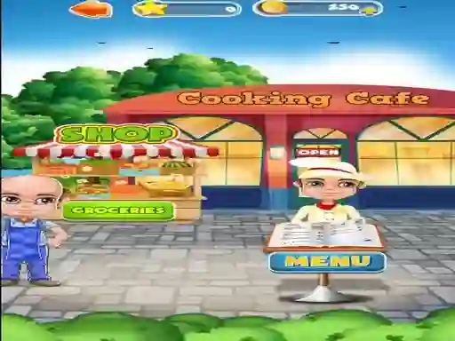 Spel Cooking Cafe på nätet