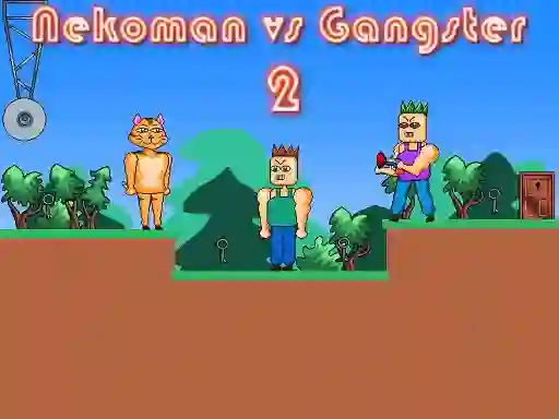 Spel Nekoman vs Gangster 2 på nätet