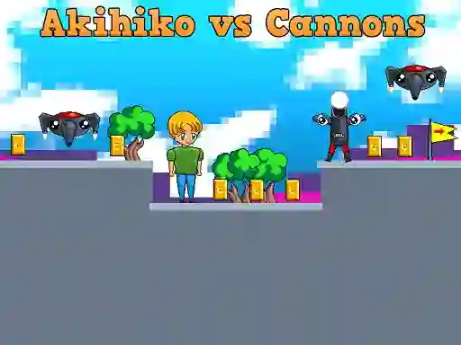 Spel Akihiko vs Cannons på nätet