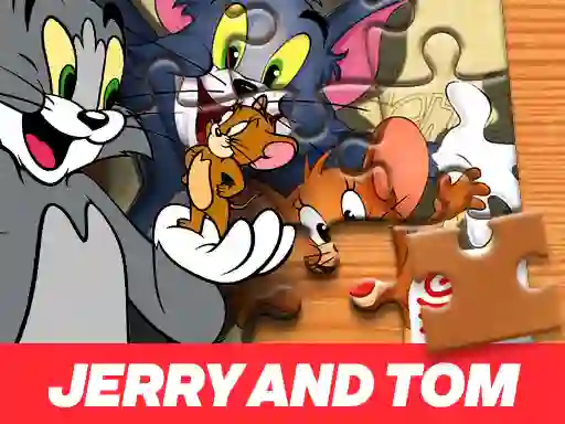 Spel Jerry and Tom Jigsaw Puzzle på nätet