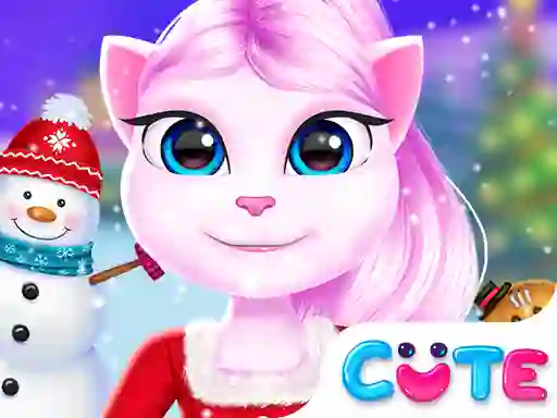Spel Angela Christmas Decor Game på nätet
