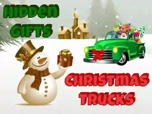 Spel Christmas Trucks Hidden Gifts på nätet