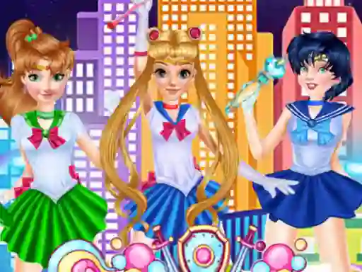 Spel Sailor Moon Cosplay Show på nätet