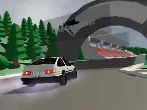 Spel Low poly car racing på nätet