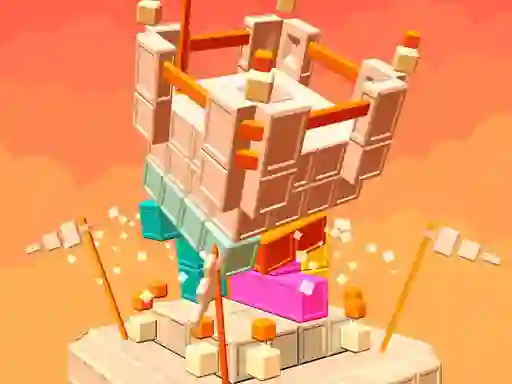 Spel Demolish Castle Puzzle på nätet
