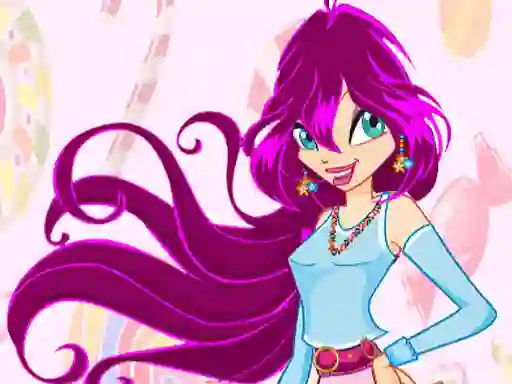 Spel Winx Candy Girl på nätet