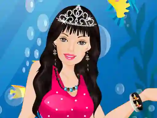 Spel Barbie Mermaid Dressup på nätet