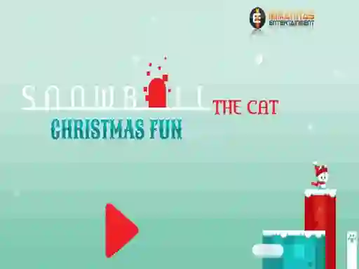 Spel Snowball The Cat Christmas Fun på nätet