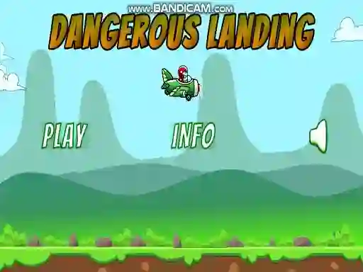Spel Dangerous Landing på nätet