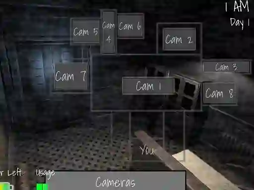 Spel Five Nights at Horror Games på nätet