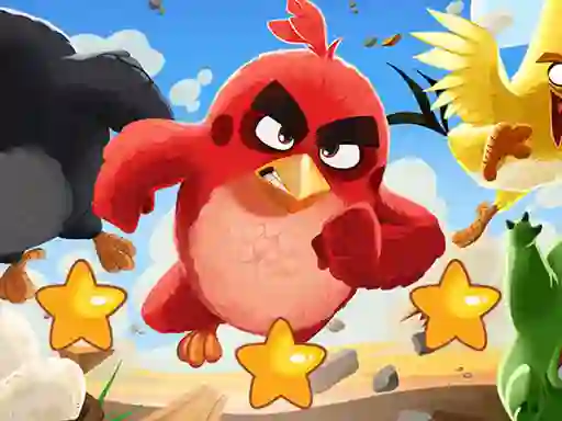 Spel Angry Birds Hidden Stars på nätet