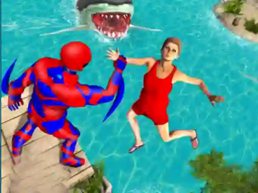 Spel Superhero Police Speed Hero Rescue Mission på nätet