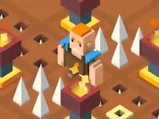 Spel Endless Blocky Platformer på nätet