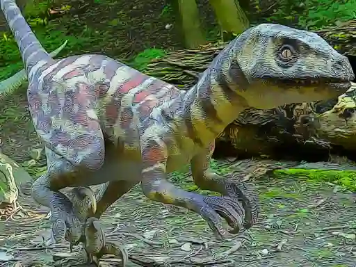 Spel Smallest Dinosaurs Jigsaw på nätet