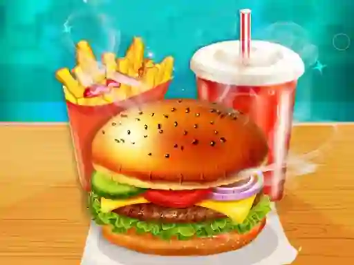 Spel Happy Kids Burger Maker på nätet