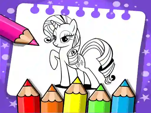 Spel My Little Pony Coloring Book på nätet